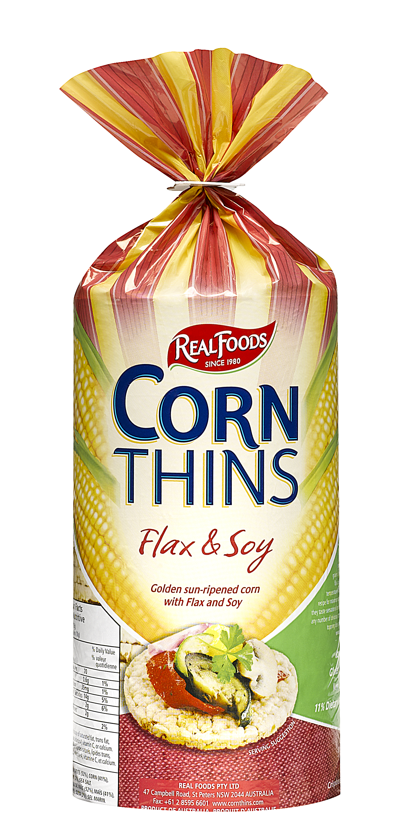 Flax & Soy Corn Thins Corn Thins